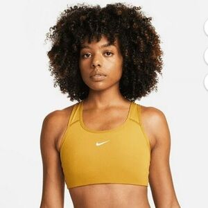 Nike Women's Orange Racerback Sports Bra